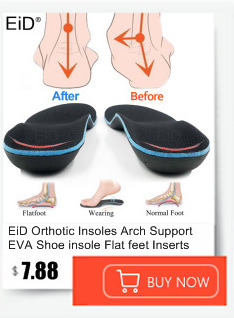 Ortopedyczne wkładki do butów z podeszwami i sklepieniem łukowym EiD dla mężczyzn i kobiet z piankową wkładką Memory - sportowe - Wianko - 50