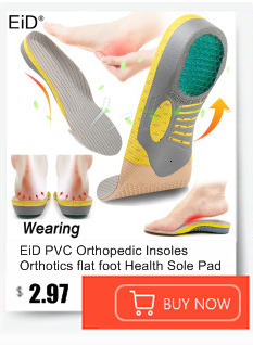 Ortopedyczne wkładki do butów z podeszwami i sklepieniem łukowym EiD dla mężczyzn i kobiet z piankową wkładką Memory - sportowe - Wianko - 7