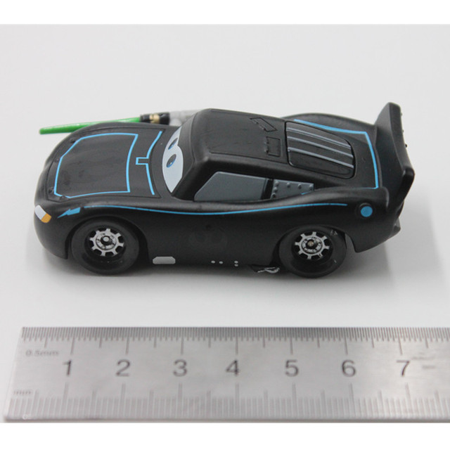 Samochody Disney Pixar Błyskawica McQueen czarny wojownik 1:55 - modele odlewane ze stopu metalu, zabawki dla dzieci na urodziny i Boże Narodzenie - Wianko - 6