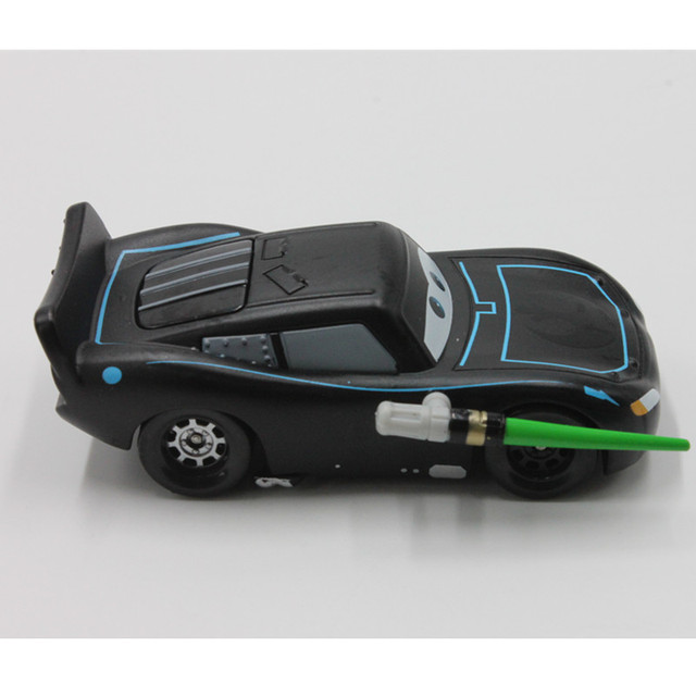Samochody Disney Pixar Błyskawica McQueen czarny wojownik 1:55 - modele odlewane ze stopu metalu, zabawki dla dzieci na urodziny i Boże Narodzenie - Wianko - 4