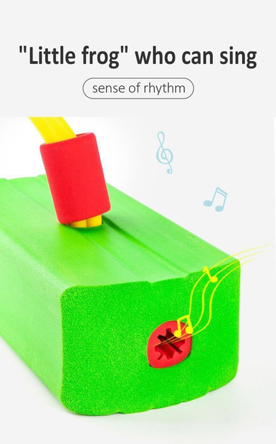 Zwinni żabki - zabawki sensoryczne dla dzieci do nauki skakania - prezenty dla najmłodszych - Wianko - 2
