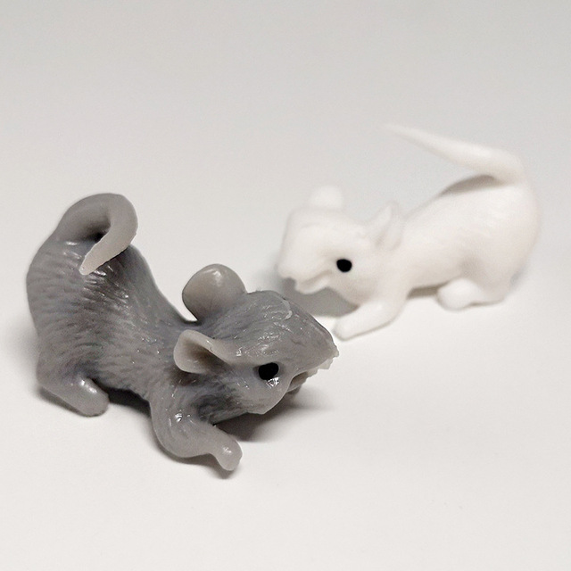 Kreatywna mysz serowa - zabawka antystresowa, blok sera, zabawa w chowanego - Wianko - 4