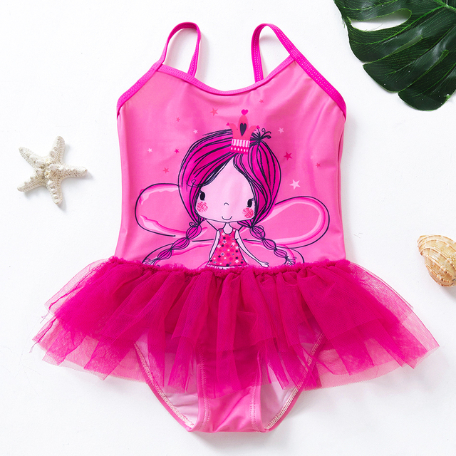 Dziewczęcy jednoczęściowy strój kąpielowy dla małych dziewczynek w wieku 1-7 lat, styl 2021 - Wianko - 35