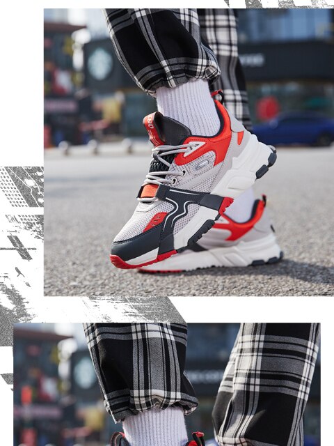 Li-Ning męskie buty do biegania w stylu podróżnym, nowa kolekcja wiosna 2020, kolorowa retro moda, idealne na aktywny tryb życia - LiNing Li Ning Sport Sneakers AGCQ005 - Wianko - 11