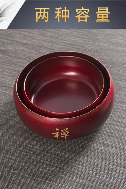 Zaparzacz do herbaty z czerwonej miedzi z motywem Zen - ceremonia herbaciana, duża pojemność, ozdoba do domu - Wianko - 32