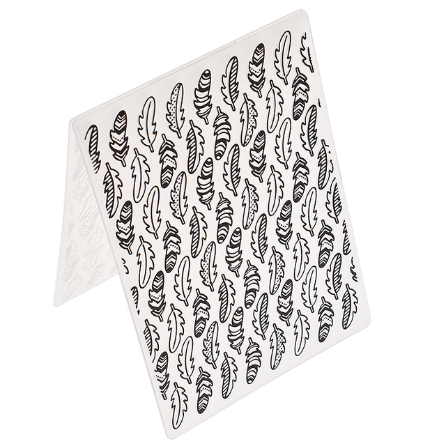 Plastikowy folder Lychee Life z wytłoczonym wzorem, przezroczysty szablon do dekoracji albumu fotograficznego i tworzenia scrapbookingu, rzemiosło DIY - Wianko - 6
