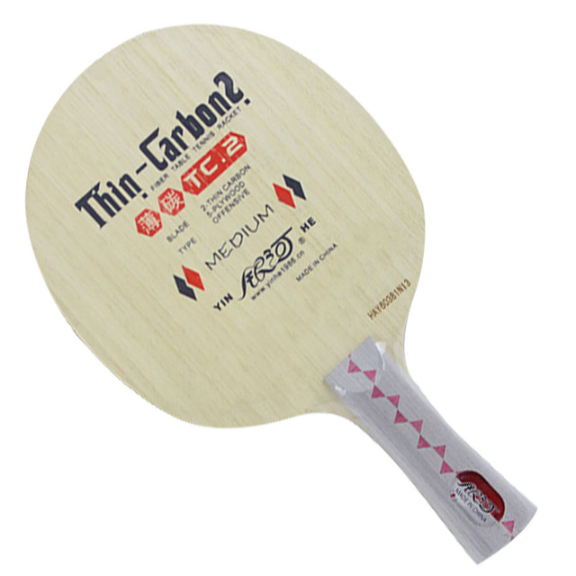 Rakieta do tenisa stołowego Yinhe TC-2 Thin-Carbon2 TC2 - Wianko - 1