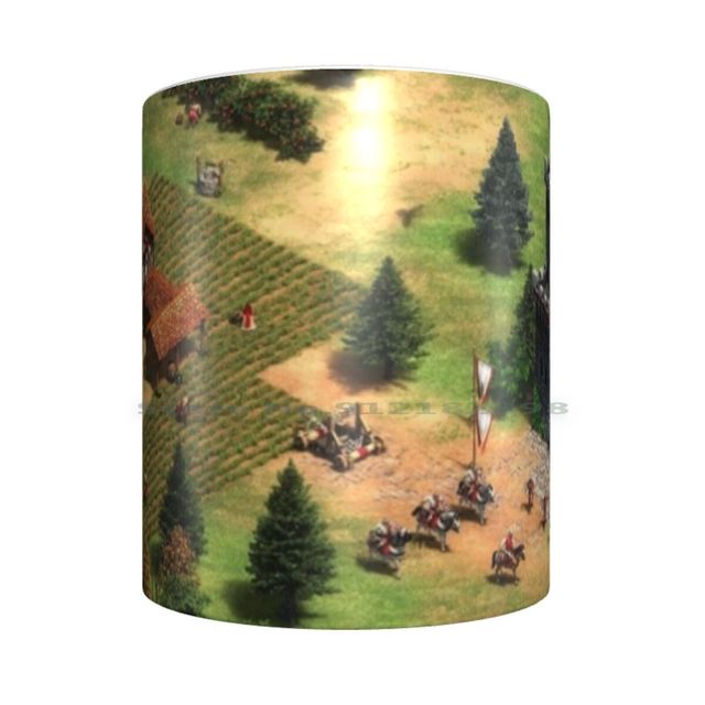 Kubek ceramiczny Age Of Empires 2 - filiżanka do kawy, herbaty i mleka, retro gra komputerowa - Wianko - 2