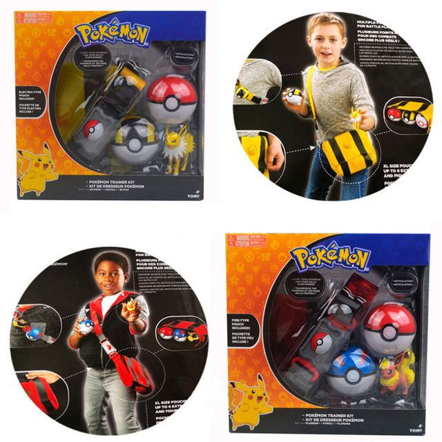 Oryginalny zestaw pasków chowany Pokemon mistrz piłka - model Cosplay w kształcie elfa dla dzieci - Wianko - 7