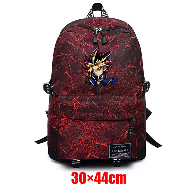 Plecak Anime Yu-Gi-Oh! dla nastolatków - wysokiej jakości torba podróżna o uniseksowej tkaninie Packsack Mochila Student - Wianko - 3