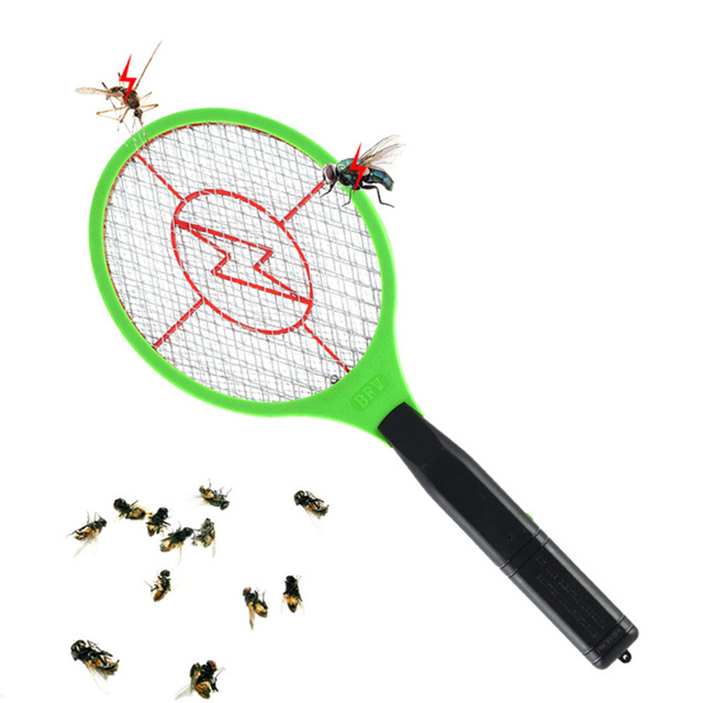 Elektryczne urządzenie przeciw komarom - letnia mucha Swatter 2w1, pułapka i zabijacz owadów - Wianko - 2