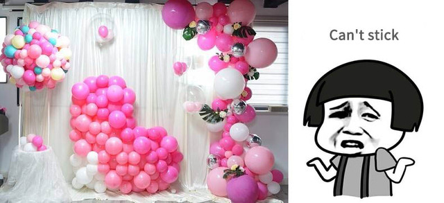 Mocujące samoprzylepne naklejki na balony - dekoracja weselna i festiwalowa - Wianko - 1