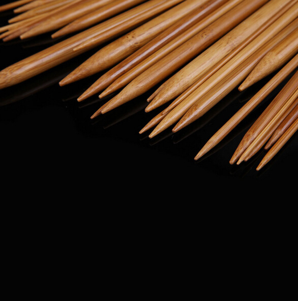 Druty do szydełkowania bambusowe 60cm, gładkie wykończenie, różne rozmiary 2.0mm-10.0mm - Wianko - 1