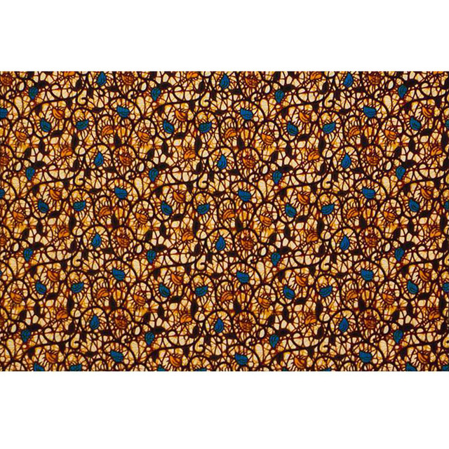 Afrykańska tkanina woskowa z nadrukiem Patchwork do szycia sukienek - wysoka jakość, poliester, wzór ANKARA - Wianko - 19