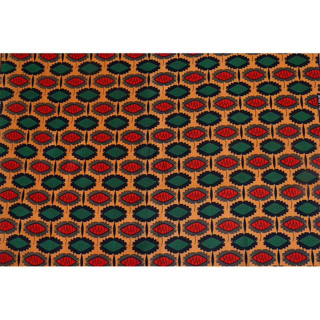 Afrykańska tkanina woskowa z nadrukiem Patchwork do szycia sukienek - wysoka jakość, poliester, wzór ANKARA - Wianko - 27