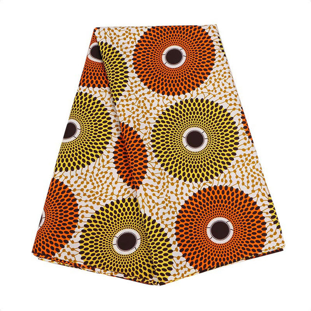 Afrykańska tkanina woskowa z nadrukiem Patchwork do szycia sukienek - wysoka jakość, poliester, wzór ANKARA - Wianko - 45