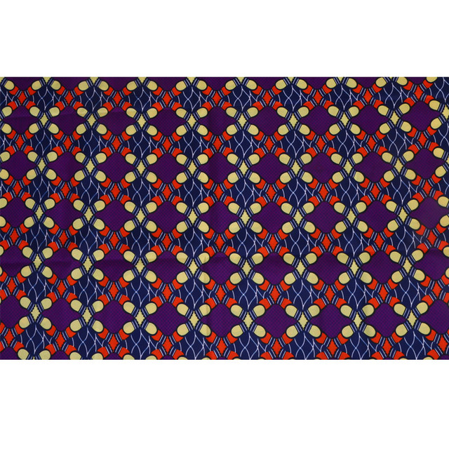 Afrykańska tkanina woskowa z nadrukiem Patchwork do szycia sukienek - wysoka jakość, poliester, wzór ANKARA - Wianko - 7