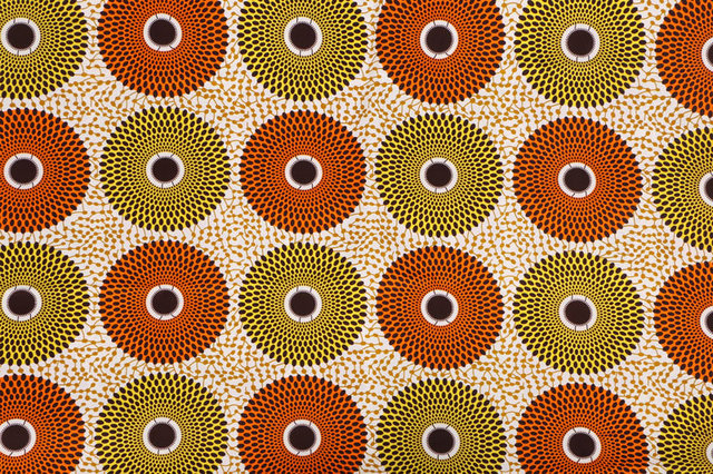 Afrykańska tkanina woskowa z nadrukiem Patchwork do szycia sukienek - wysoka jakość, poliester, wzór ANKARA - Wianko - 46