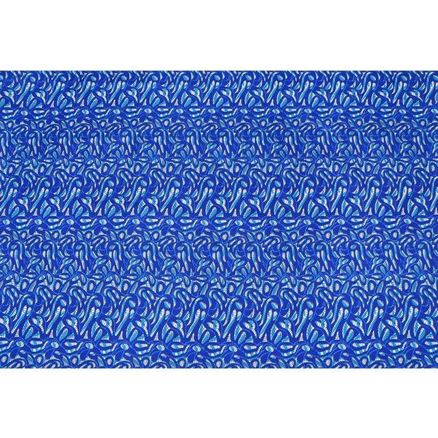 Afrykańska tkanina woskowa z nadrukiem Patchwork do szycia sukienek - wysoka jakość, poliester, wzór ANKARA - Wianko - 33