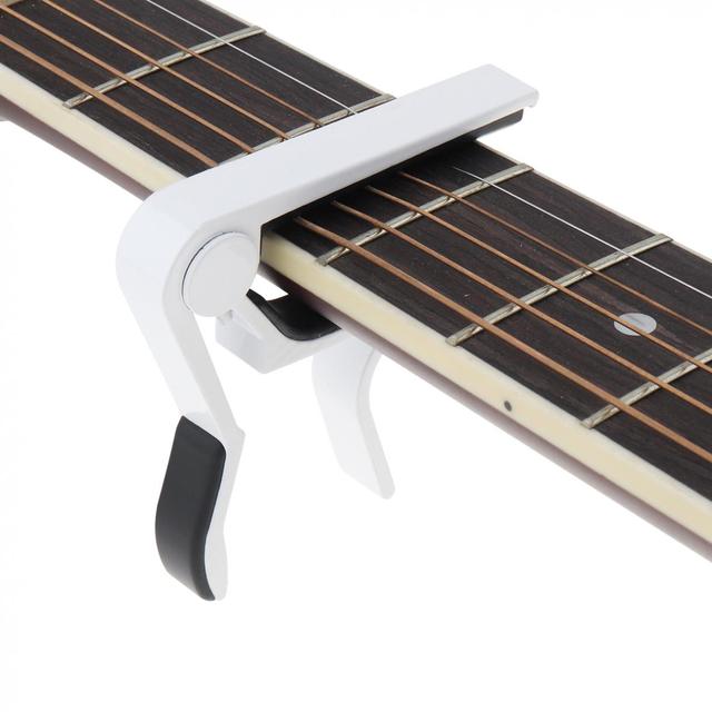 Uniwersalny klucz do zmiany capo do gitar - aluminiowy, klasyczny/acoustic - Wianko - 14