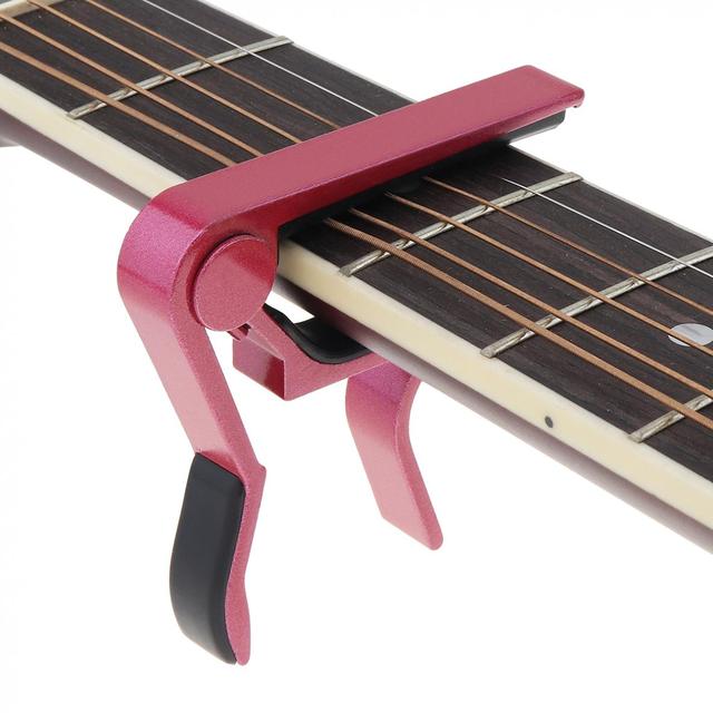 Uniwersalny klucz do zmiany capo do gitar - aluminiowy, klasyczny/acoustic - Wianko - 17