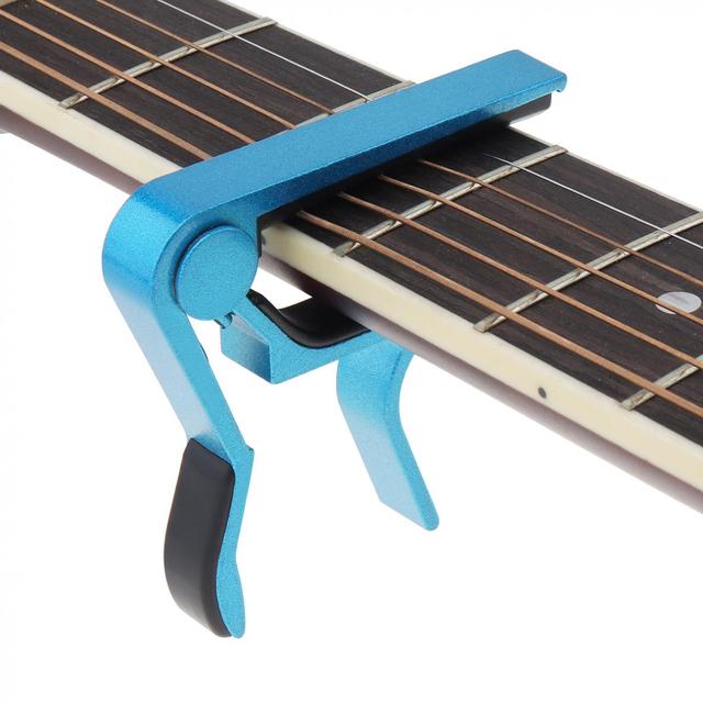 Uniwersalny klucz do zmiany capo do gitar - aluminiowy, klasyczny/acoustic - Wianko - 12