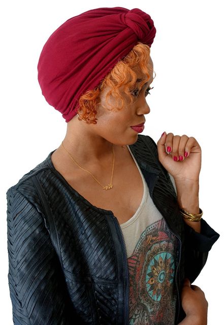 Mieszanka bawełniana czapka beanie z indukcyjnym turbanem do jogi - moda damska, akcesoria do włosów, outdoor - Wianko - 23