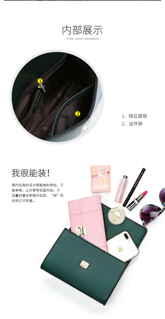Viney's Slant Bag Girl 2019 - jesienne i zimowe wydanie torby koreańskiego stylu z długim paskiem - Wianko - 19