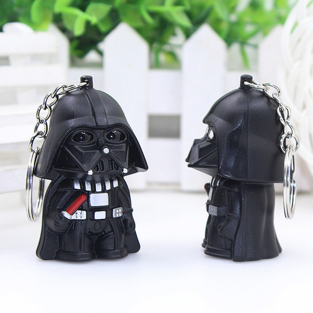 Brelok do kluczy Star Wars Hot Disney LED z dźwiękiem - Darth Vader, BB8, Stormtrooper, klon pasek - prezent zabawki - Wianko - 5