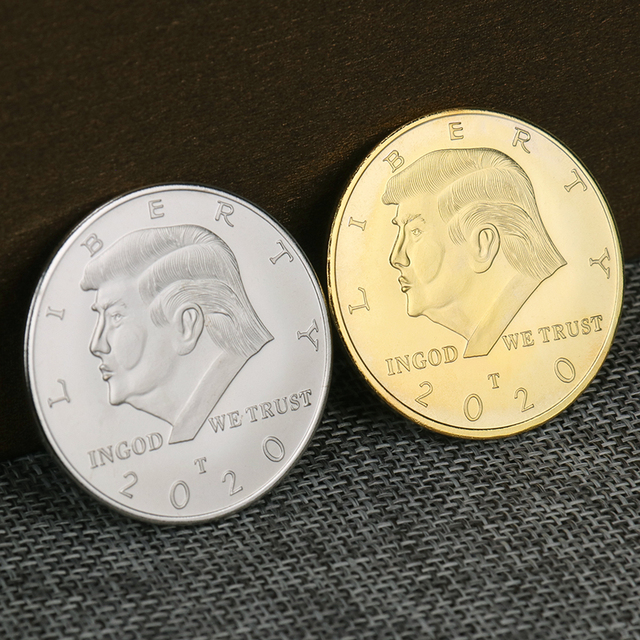 Moneta kolekcjonerska Prezydent USA 2020 - W Bogu ufamy - Wianko - 3