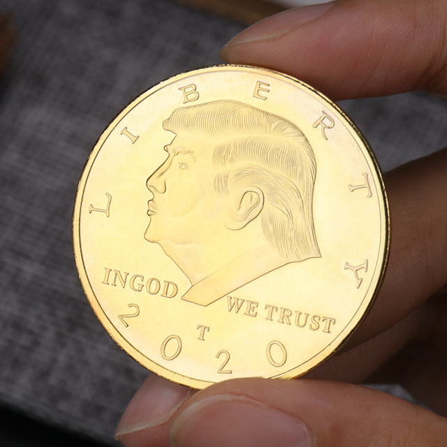Moneta kolekcjonerska Prezydent USA 2020 - W Bogu ufamy - Wianko - 8