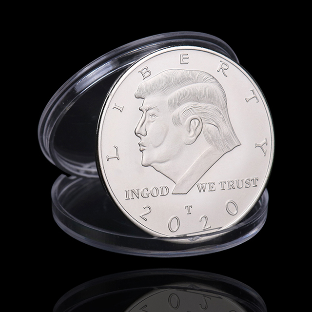 Moneta kolekcjonerska Prezydent USA 2020 - W Bogu ufamy - Wianko - 4