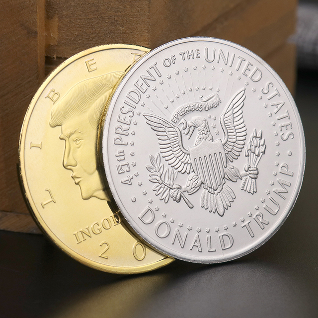 Moneta kolekcjonerska Prezydent USA 2020 - W Bogu ufamy - Wianko - 5