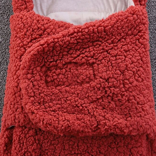 Kocyk dziecięcy śpiwór niemowlęcy bawełniany fotografia kokon 3-9M - Wianko - 9