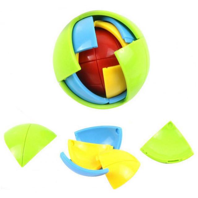 Zabawka Montessori 3D - interaktywna piłka układanka dla dzieci, wspierająca rozwój intelektualny, logiczne myślenie i umiejętność poznawania - prezent edukacyjny - Wianko - 5