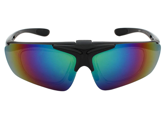 Okulary wędkarskie UV400 z funkcją widzenia nocnego, Flip-up, do sportów i wspinaczki - Wianko - 1