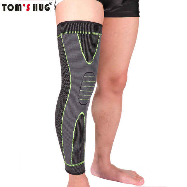 Długie ochraniacze na kolana i staw skokowy - antypoślizgowa ochrana dla nóg - Wianko - 5