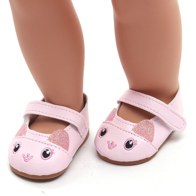 Buty dla lalek księżniczka - śliczny królik - 18 Cal American & 43Cm noworodki - ubranka dla lalki - akcesoria dla dzieci - nasza generacja - Wianko - 9