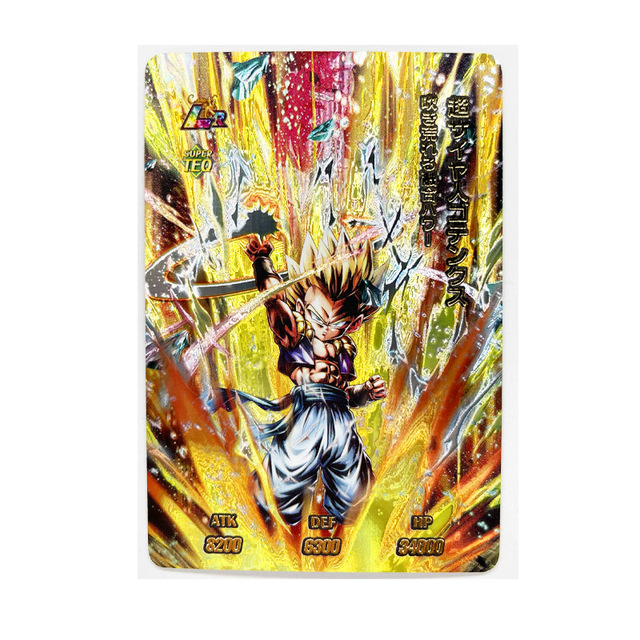 Karty kolekcjonerskie do gry Dragon Z GT - zestaw 9 sztuk: Flash No.2, Super Saiyan Heroes, złocenie, Ultra instynkt Goku Vegeta - Wianko - 2