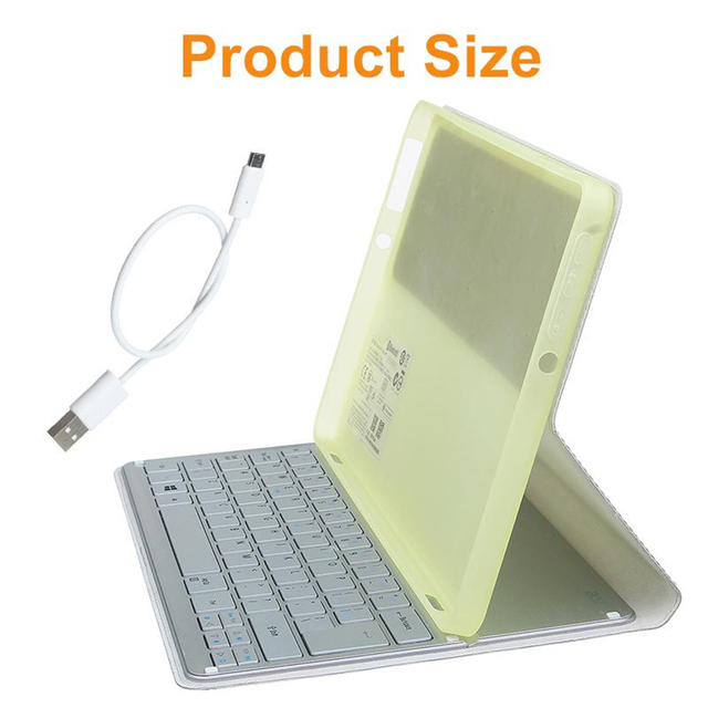 Stacja dokująca klawiatury Bluetooth z pokrowcem na tablet KT-1252 Silver do Acer Iconia W700 - Wianko - 5