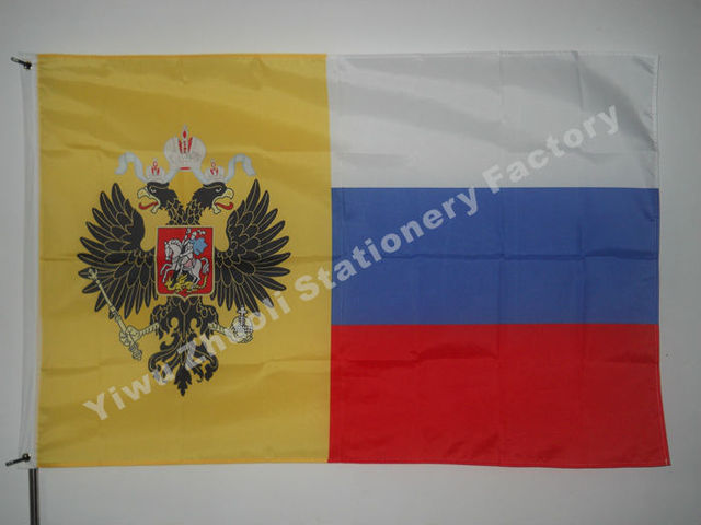 Flaga Rosja w rozmiarze 90x150cm 120g 100D poliester - wysoka jakość, podwójnie szyta, dostępna także w rozmiarze 60x90cm - Banner 21x14cm - Wianko - 16