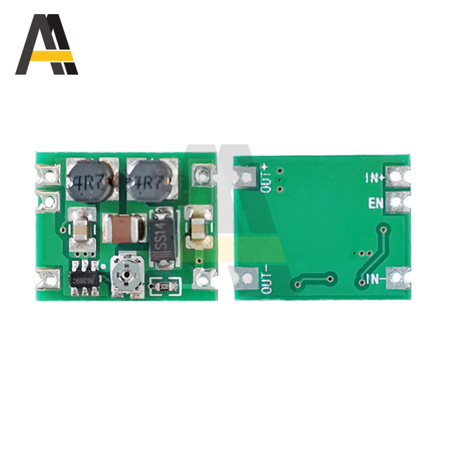 Miniaturowy regulowany moduł boost 5W DC3-15V to1-15V z zakresem napięcia 1.5V 3.3V 5V 6V 9V - Wianko - 4