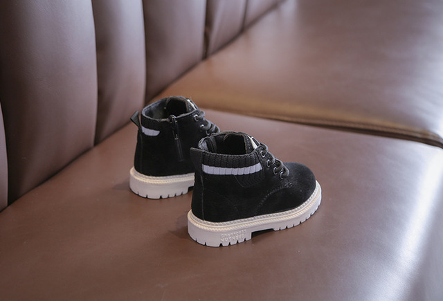 Buty dziecięce Martin 2021 - śniegowce z aksamitem, ciepłe, antypoślizgowe chłopięce i dziewczęce - Wianko - 12