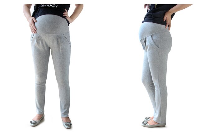 7 kolorów ciepłe legginsy ciążowe jesienno-zimowe dla ciężarnych kobiet - odzież bawełniana 2021 Fashion Design - Wianko - 15