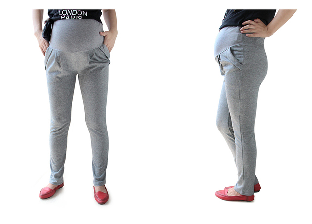 7 kolorów ciepłe legginsy ciążowe jesienno-zimowe dla ciężarnych kobiet - odzież bawełniana 2021 Fashion Design - Wianko - 17