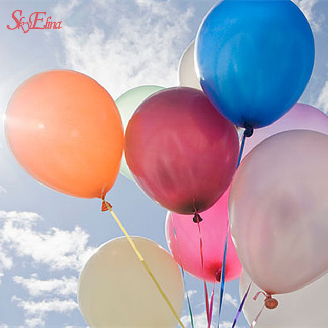 Zestaw 30/50 balonów lateksowych na imprezę - czerwony, różowy, niebieski, ślubne, dekoracyjne, dla dzieci - piłka, perła, powietrzne balony urodzinowe (5z) - Wianko - 11