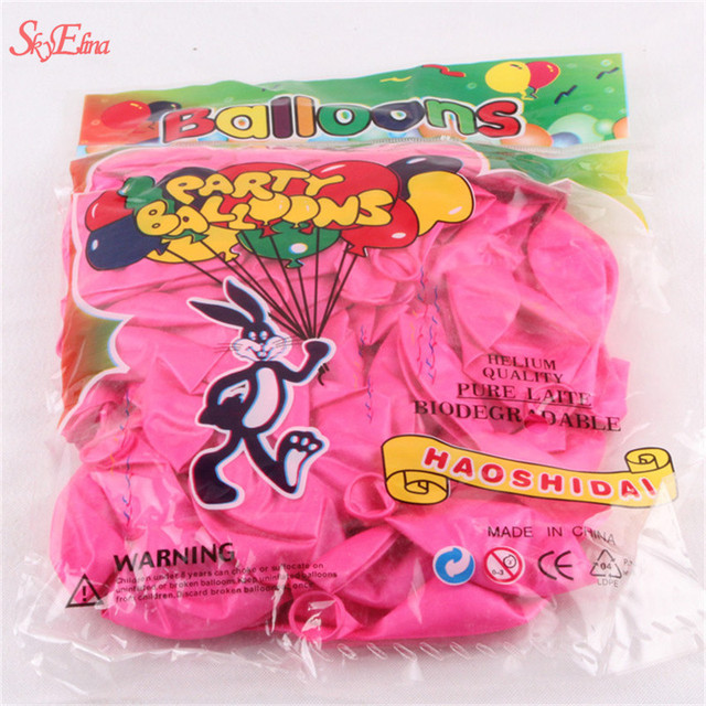 Zestaw 30/50 balonów lateksowych na imprezę - czerwony, różowy, niebieski, ślubne, dekoracyjne, dla dzieci - piłka, perła, powietrzne balony urodzinowe (5z) - Wianko - 4