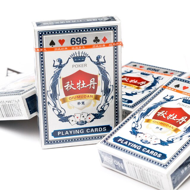 Kreatywne pudełko z papierowymi kartkami do gry karcianej z zagęszczonymi, trwałymi plastikowymi kartami Poker i narzędziami do sztuczek magicznych - Wianko - 1