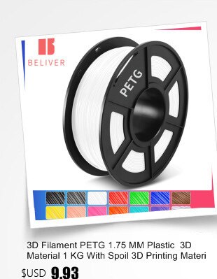 PLA Filament 1KG 1.75MM - Druk 3D, Materiał eksploatacyjny, Wytrzymałość +/-0.02MM, Nietoksyczny BELIVEER - Wianko - 7