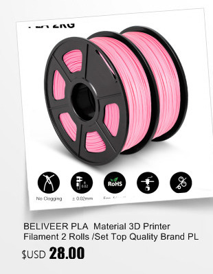 PLA Filament 1KG 1.75MM - Druk 3D, Materiał eksploatacyjny, Wytrzymałość +/-0.02MM, Nietoksyczny BELIVEER - Wianko - 4
